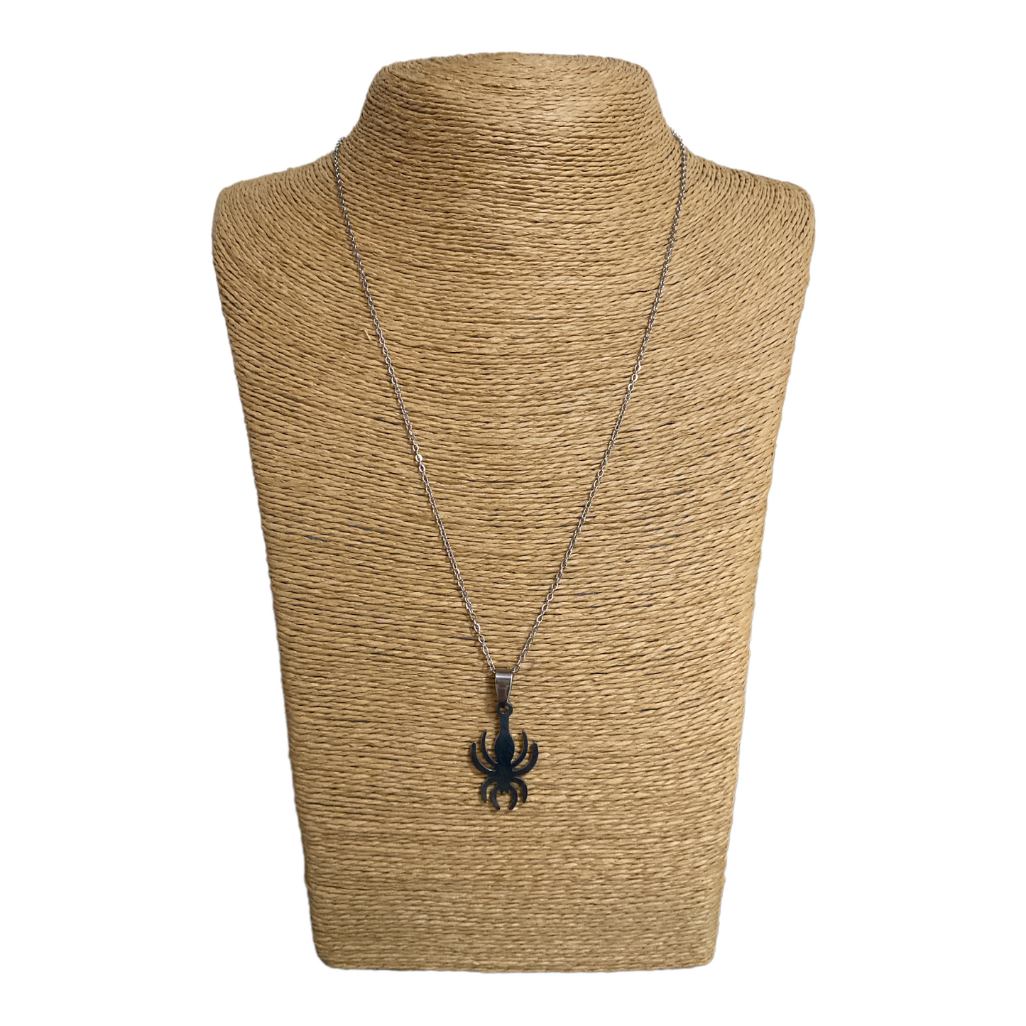 Spider Pendant on Chain - Crystal Geological