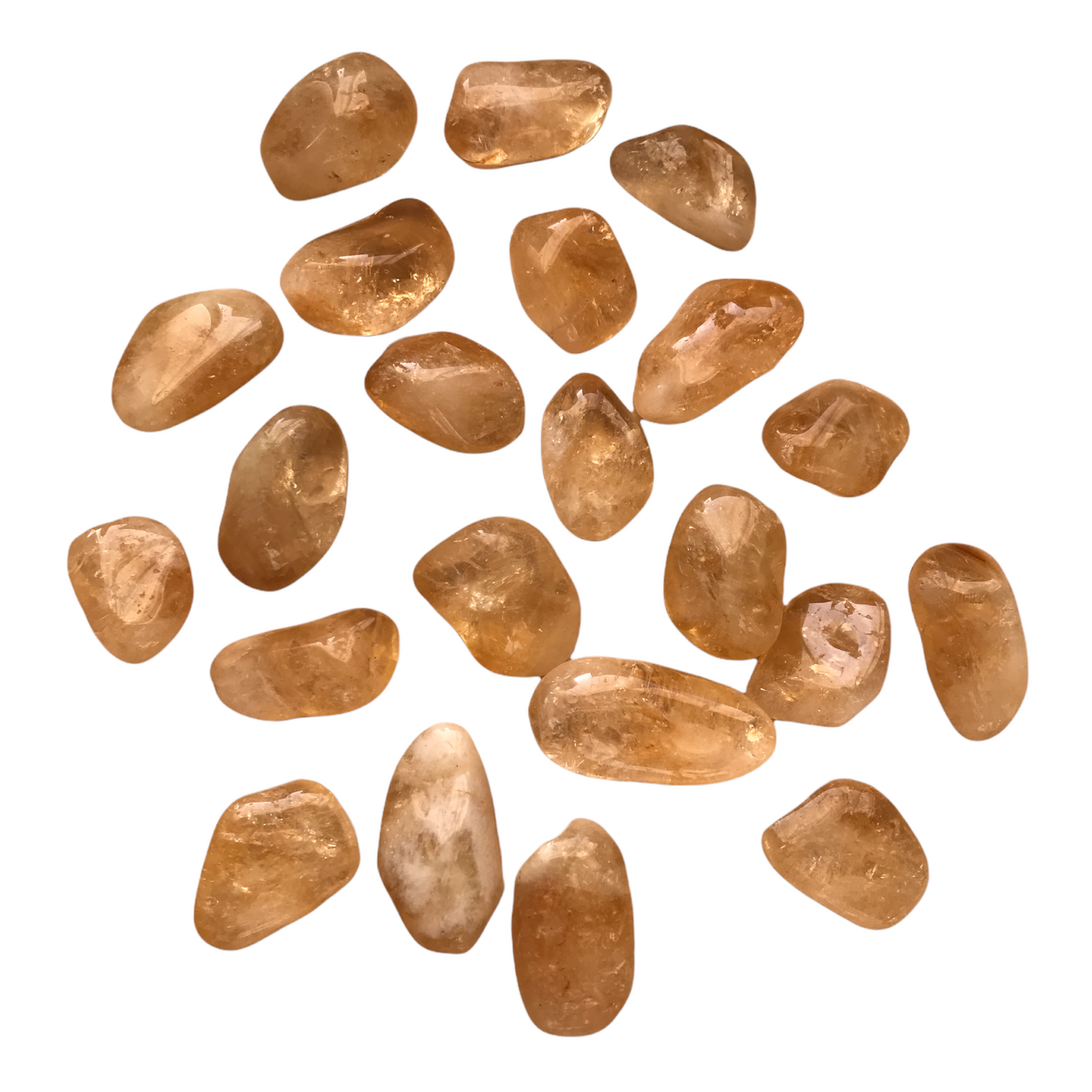 Citrine Tumble - Crystal Geological
