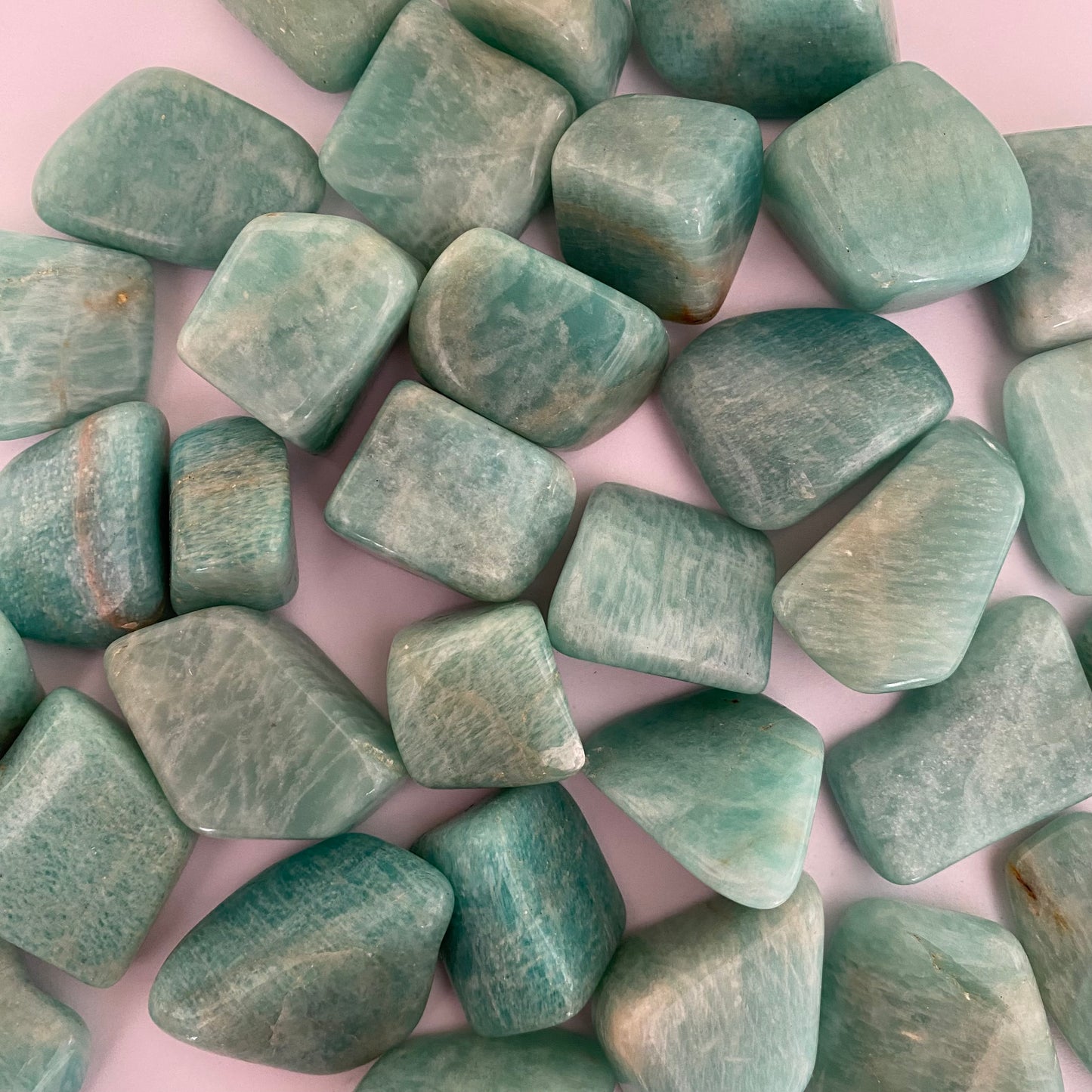 Amazonite Tumble - Crystal Geological