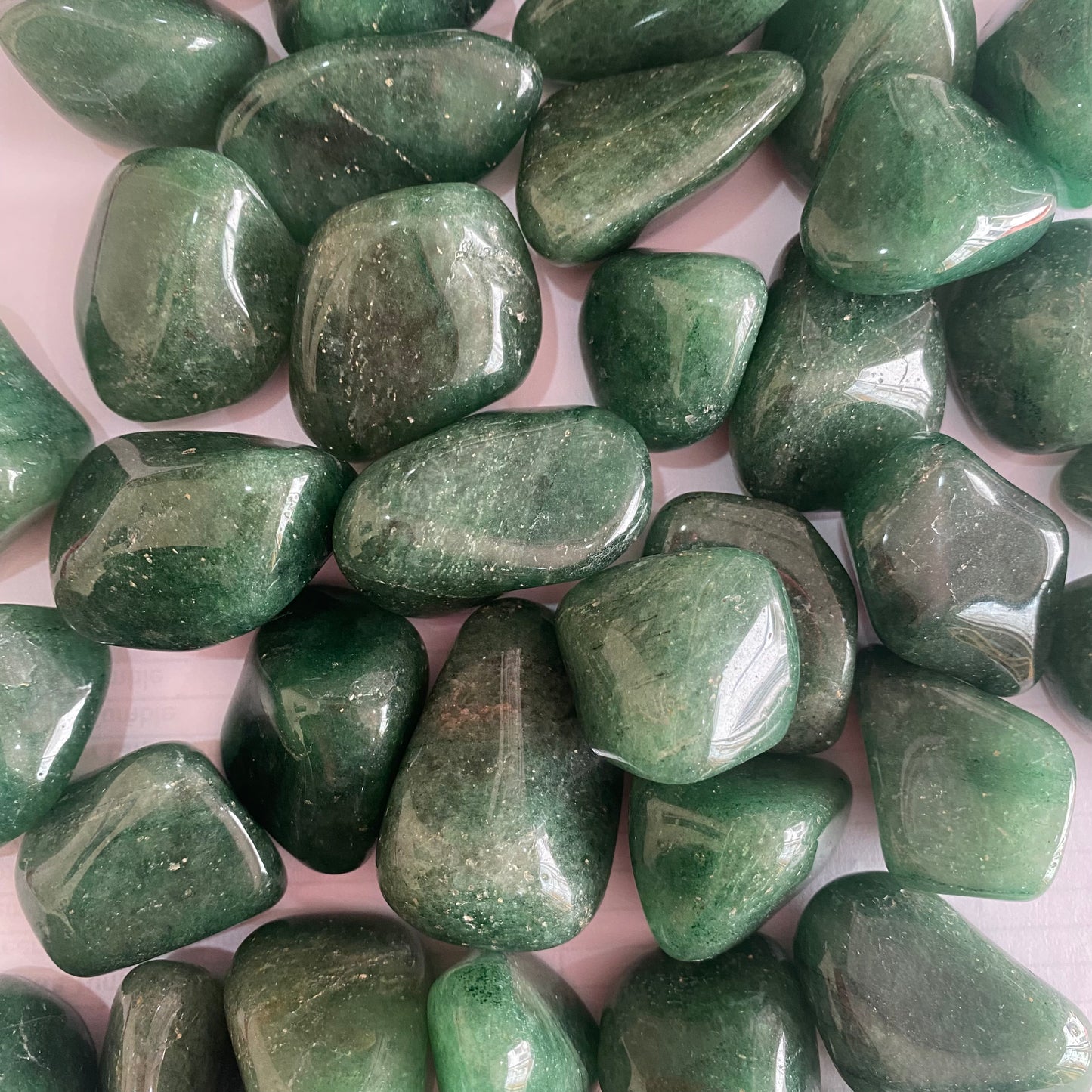 Green Adventurine Tumble - Crystal Geological