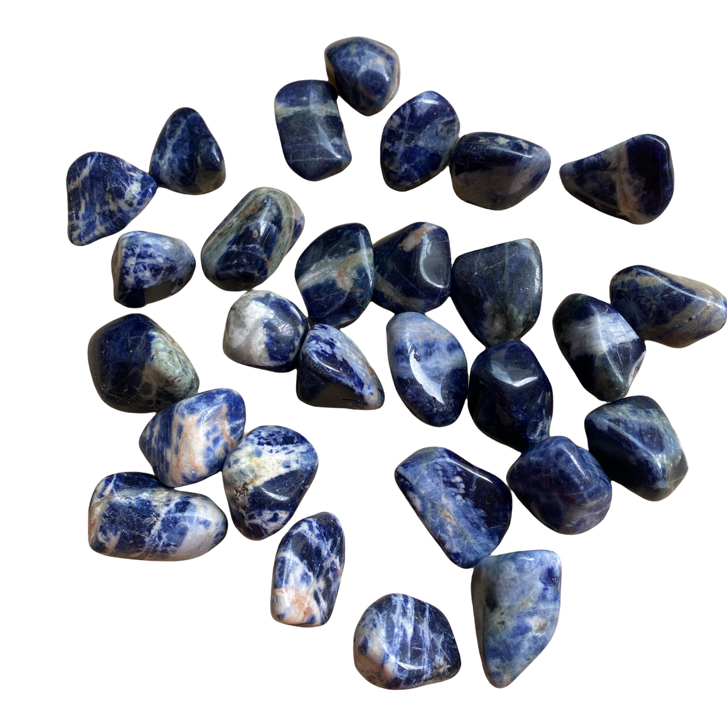 Sodalite Tumble Stone - Crystal Geological