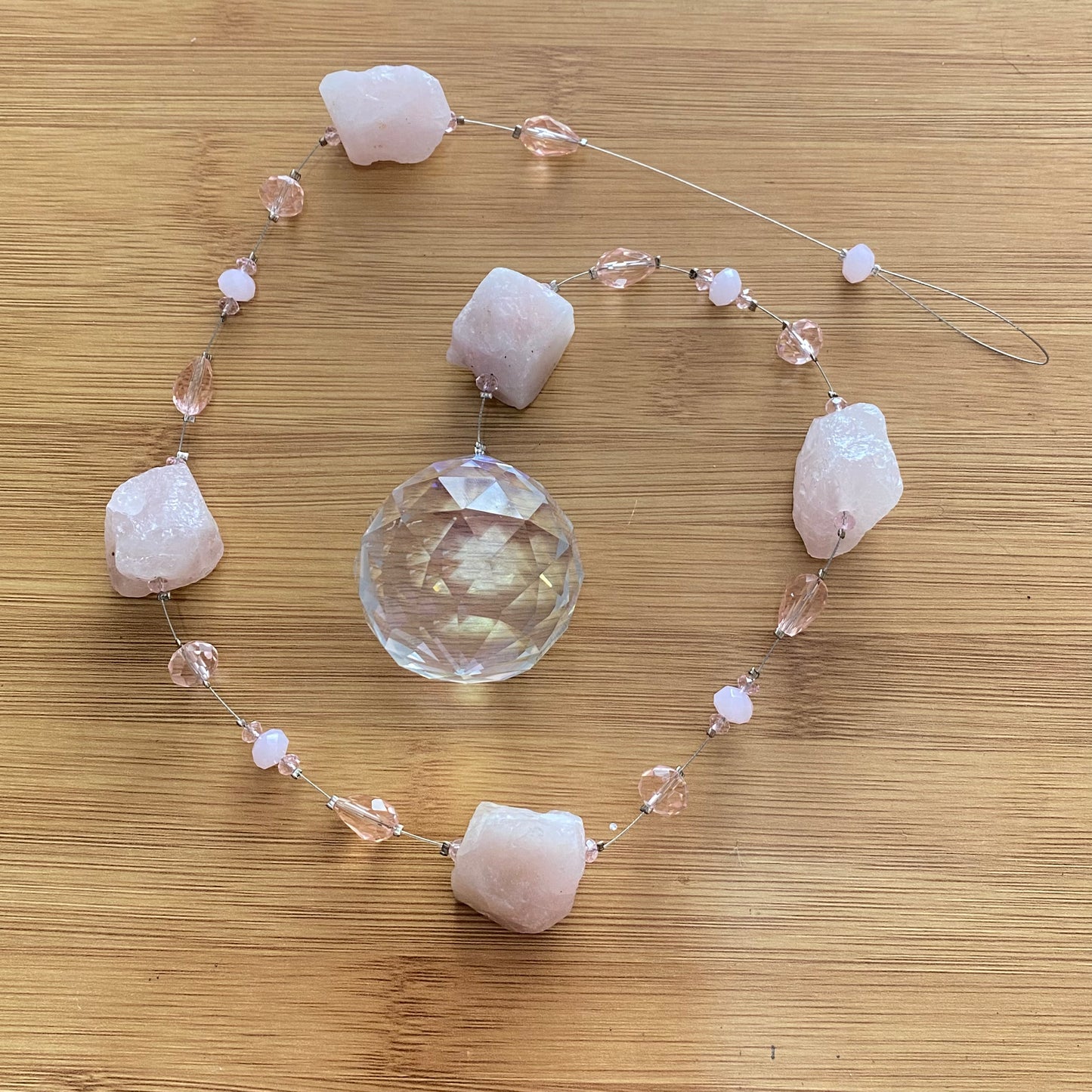 Rose Quartz Sun Catcher