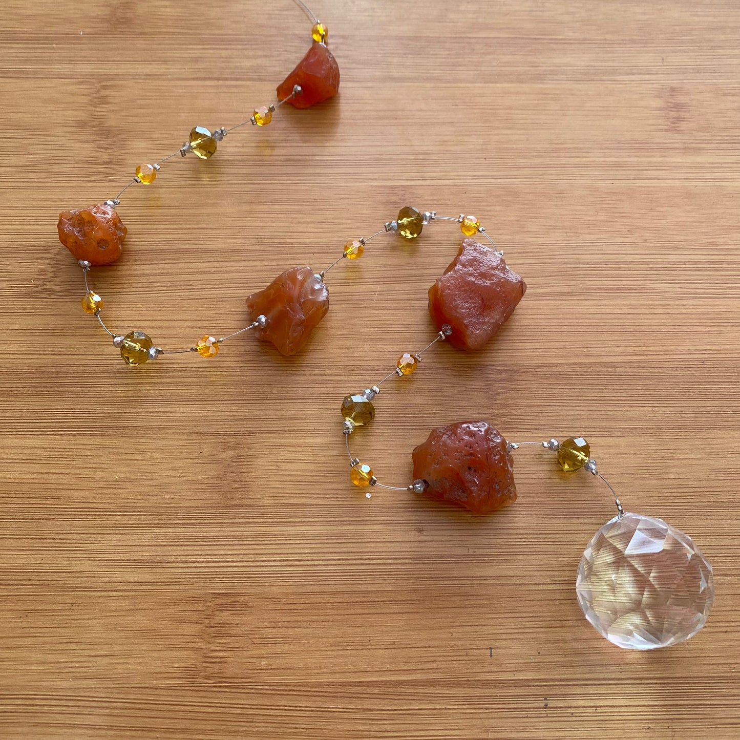 Carnelian Sun (Light) Catcher