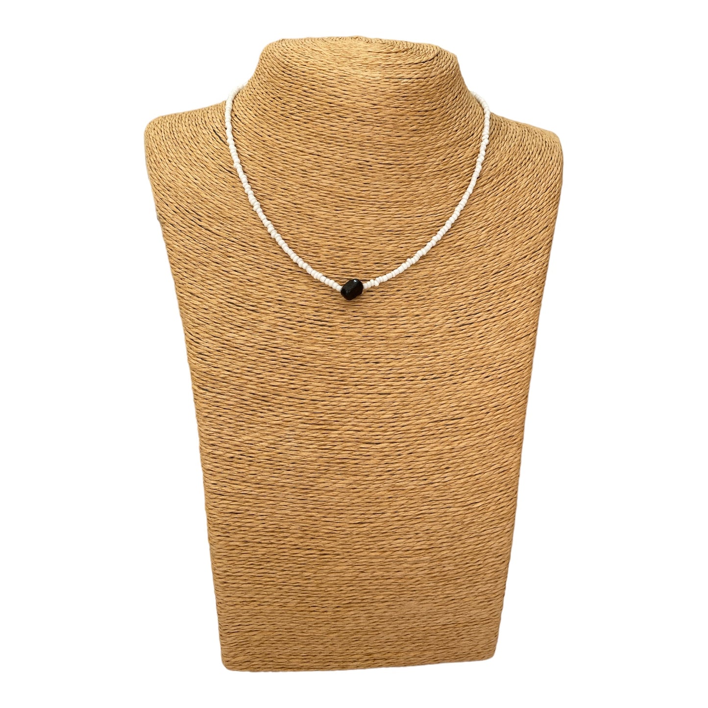 Shungite on Beaded Necklace - 42cm