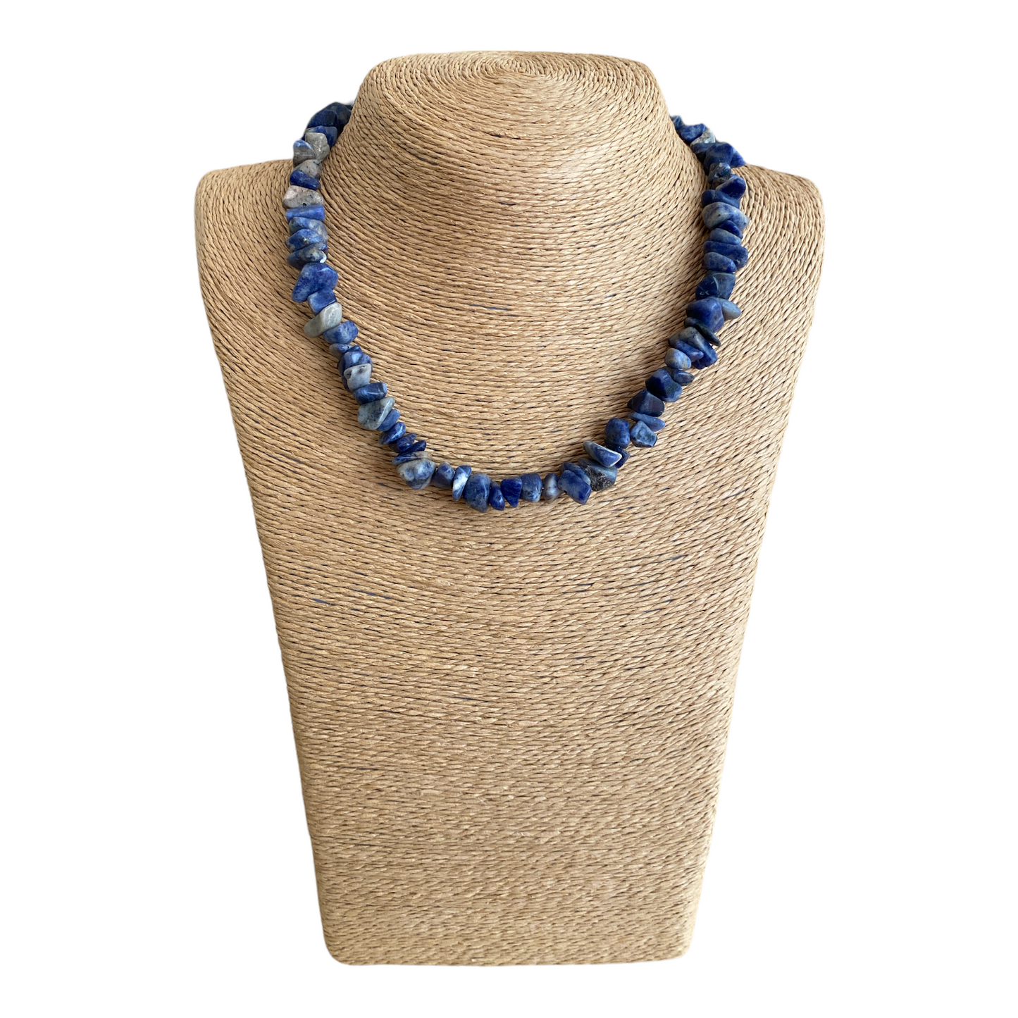 Sodalite Chipped Bead Necklace