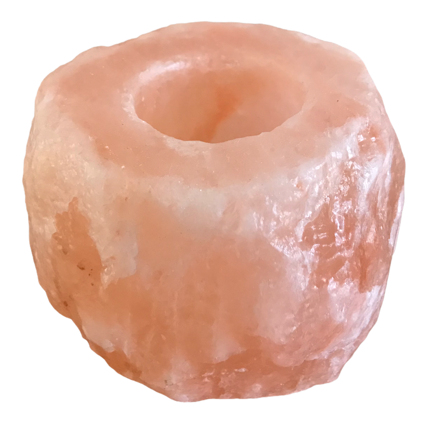 Himalayan Salt Candle Holder - Crystal Geological