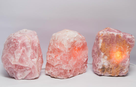 Rose Quartz Lamp