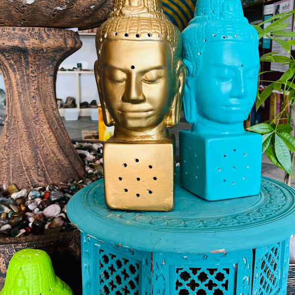 Assorted Buddha Heads - Crystal Geological