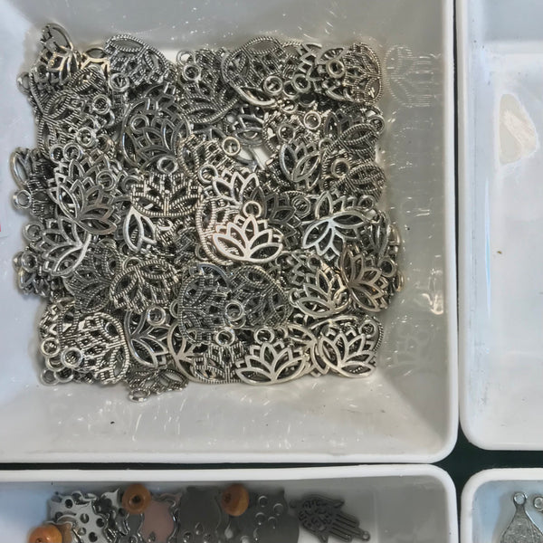 Assorted Metal Charms - Crystal Geological