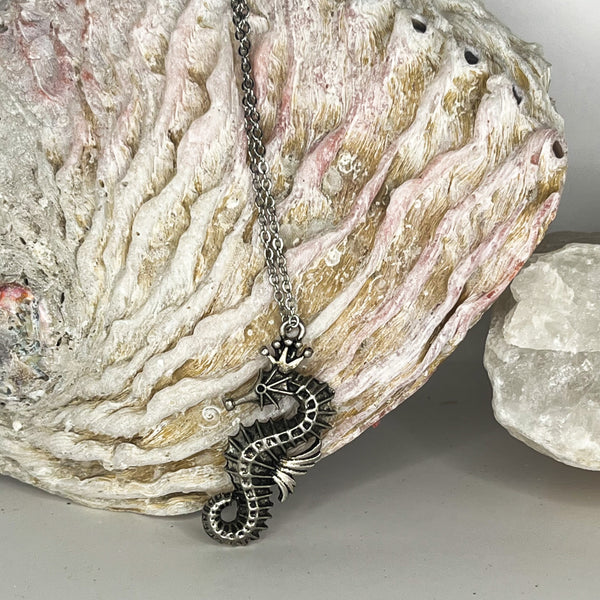 Assorted Stainless Steel Chains with Charm Pendant - Crystal Geological