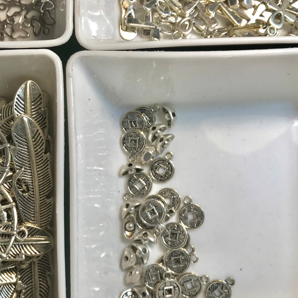 Assorted Metal Charms - Crystal Geological