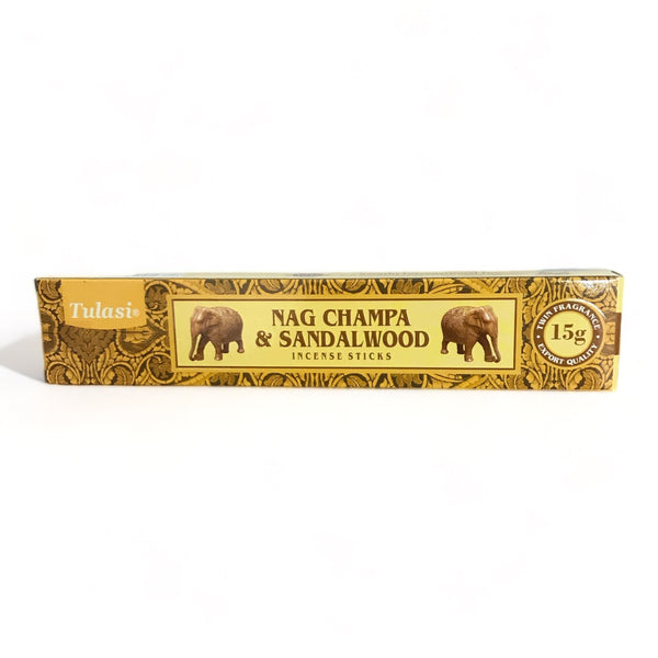 Tulasi Nag Champa Combo Series - Crystal Geological