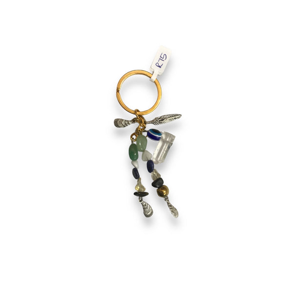 Assorted Gemstone Keyring - Crystal Geological