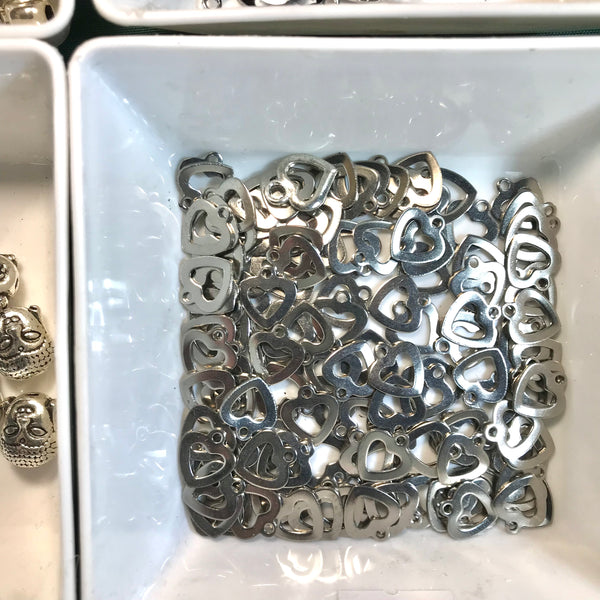 Assorted Metal Charms - Crystal Geological