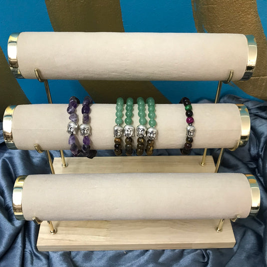 Assorted Buddha Gemstone Bracelets
