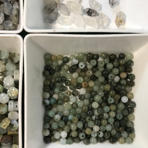 Assorted Loose Gemstone Beads - Crystal Geological