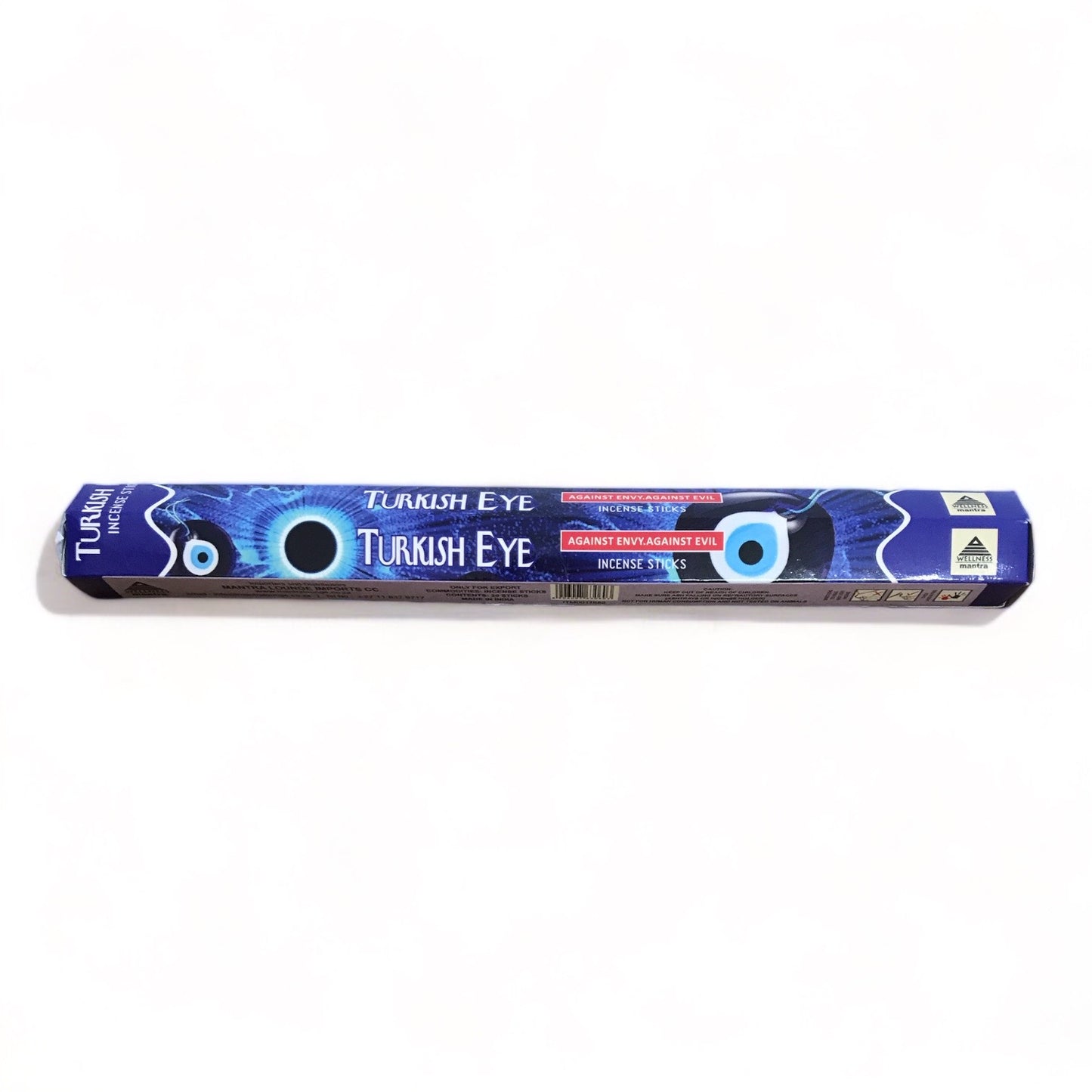 Turkish Eye Incense Sticks - Wellness Mantra 15g
