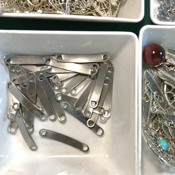 Assorted Metal Charms - Crystal Geological