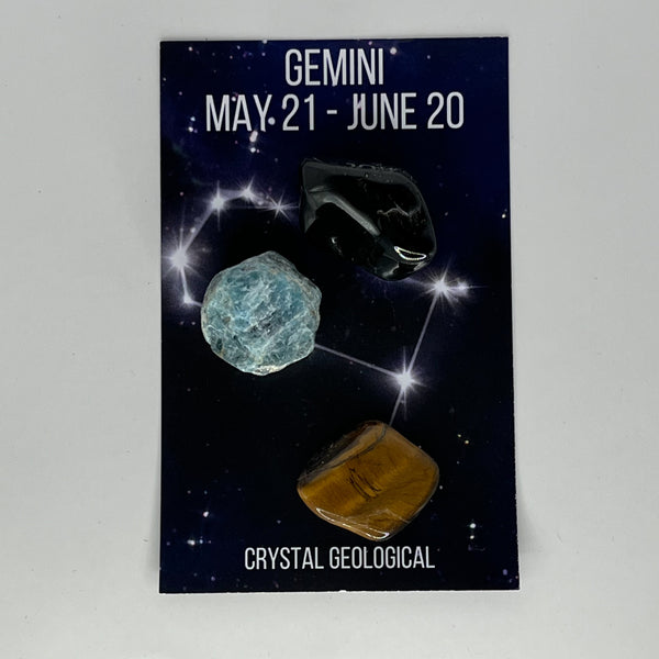 Assorted Zodiac Gemstone Packs - Crystal Geological