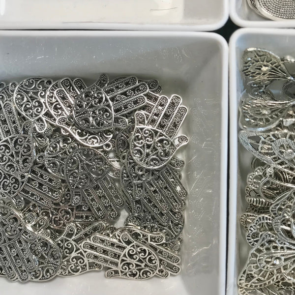 Assorted Metal Charms - Crystal Geological