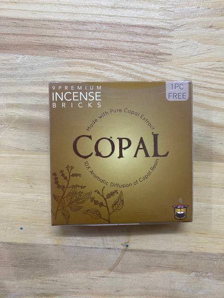 Aromafume Incense Bricks  - Pack Contains 9 Bricks - Crystal Geological