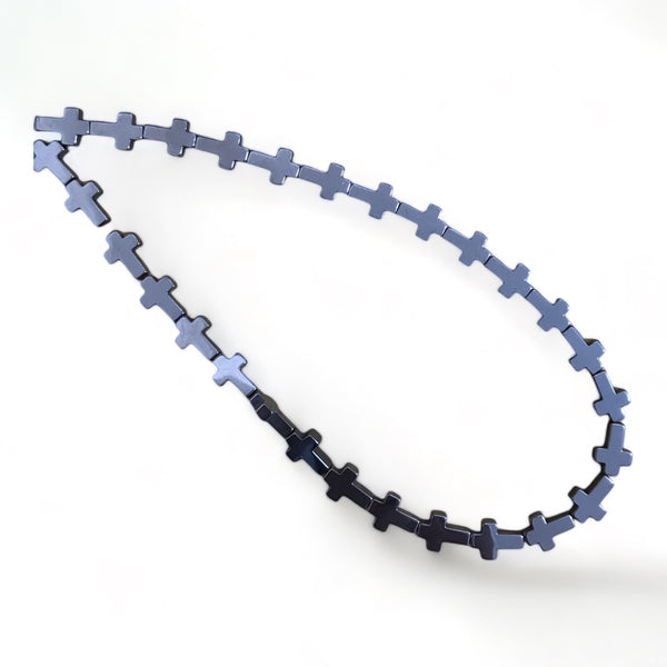 Assorted Hematite Bead String Collection - Crystal Geological