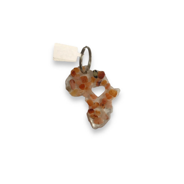 Assorted Gemstone Keyring - Crystal Geological