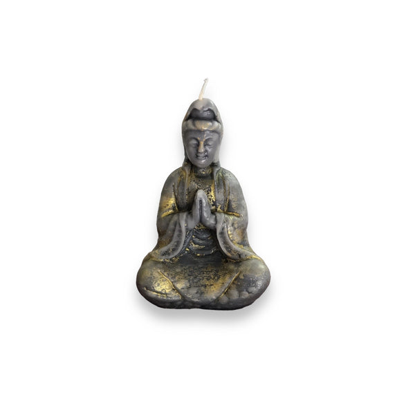 Buddha Candle -20cm - Crystal Geological