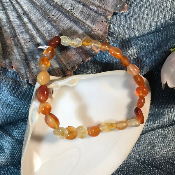 Assorted Pebble Bead Gemstone Bracelets - Crystal Geological