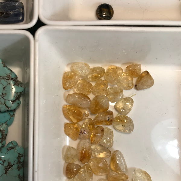 Assorted Loose Gemstone Beads - Crystal Geological