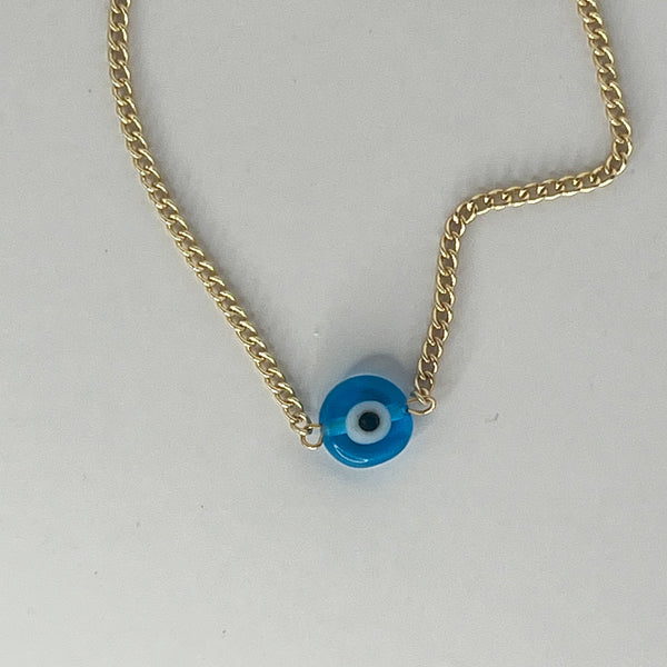 Assorted Evil Eye Stainless Steel Charm Bracelets