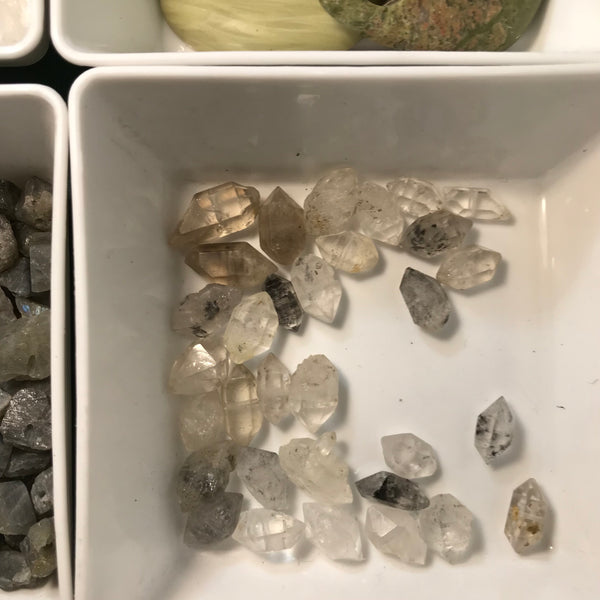 Assorted Loose Gemstone Beads - Crystal Geological