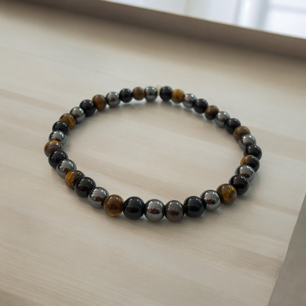 Triple Protection Bracelet - Crystal Geological