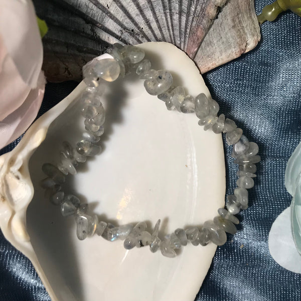 Assorted Chip Bead Gemstone Bracelets - Crystal Geological