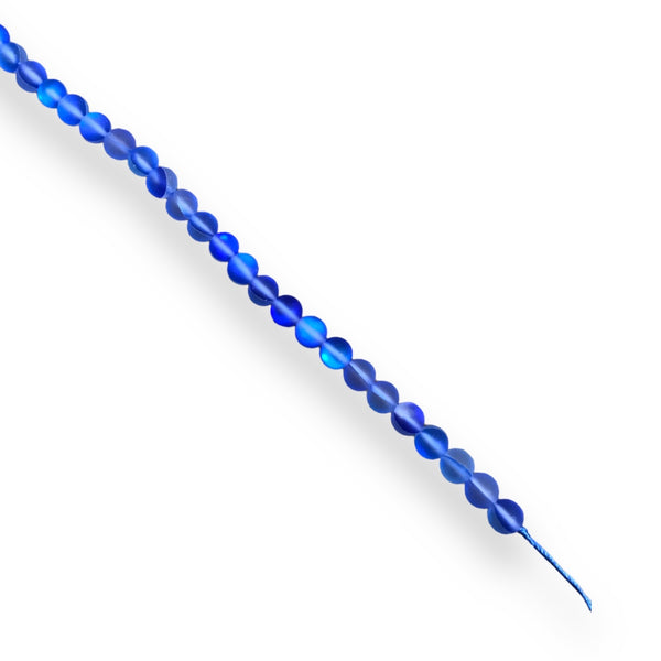 Assorted Glass Round Shimmer Bead Strings - Crystal Geological