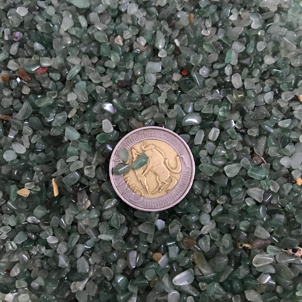 Extra Small Green Aventurine Tumble Stone - Crystal Geological