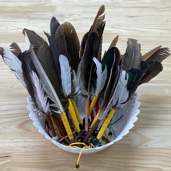 Smudging Feather - Crystal Geological