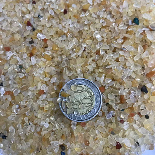Extra Small Yellow Aventurine Tumble Stone - Crystal Geological