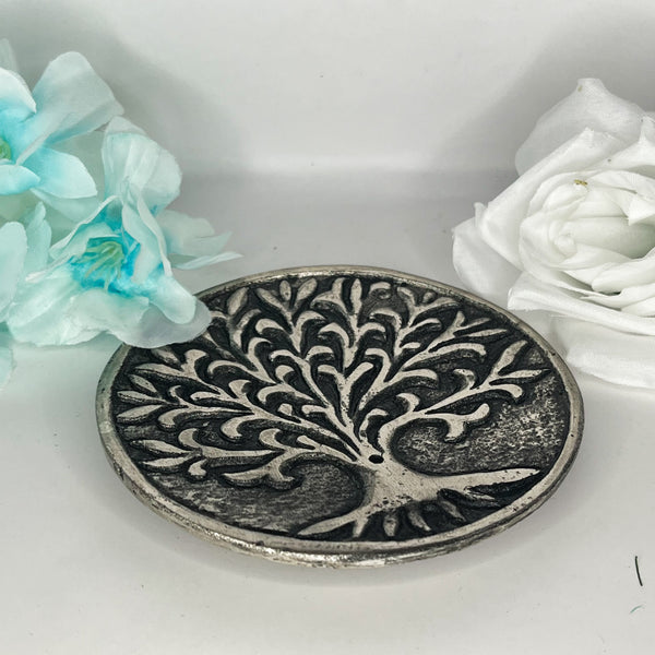 Assorted Aluminium Incense Holders - Crystal Geological