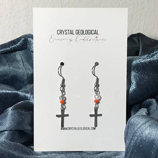 Assorted Cross Earring Pair
