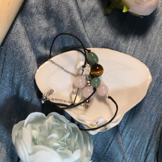 Assorted Single and Triple Gemstone Bracelets