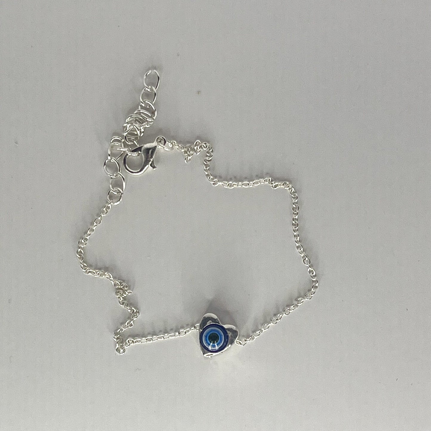 Assorted Evil Eye Stainless Steel Charm Bracelets