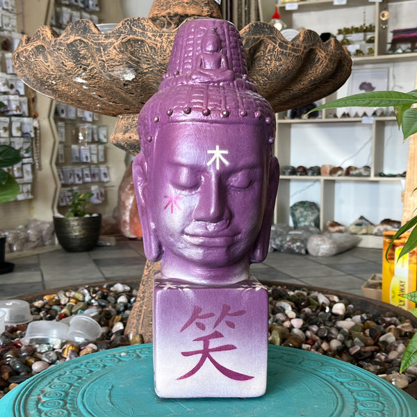 Assorted Buddha Heads - Crystal Geological