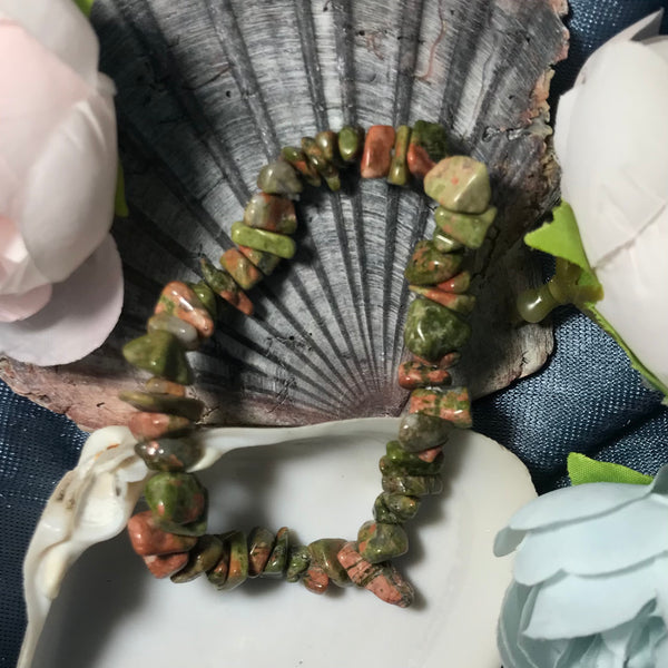 Assorted Chip Bead Gemstone Bracelets - Crystal Geological