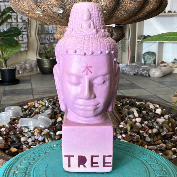 Assorted Buddha Heads - Crystal Geological