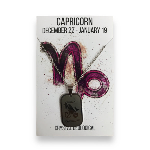 Assorted Zodiac Necklaces - Crystal Geological