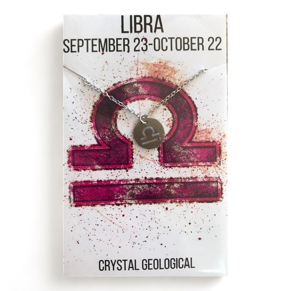 Assorted Zodiac Necklaces - Crystal Geological