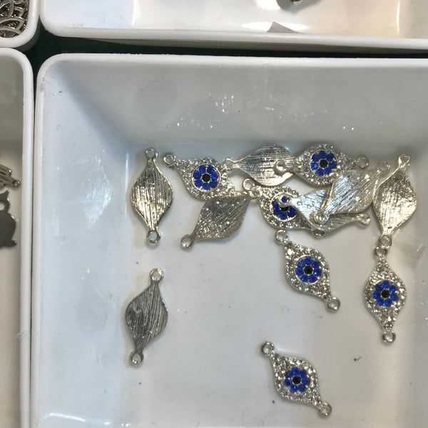 Assorted Metal Charms - Crystal Geological