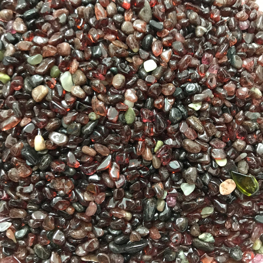 Extra Small Red Garnet Tumble Stone