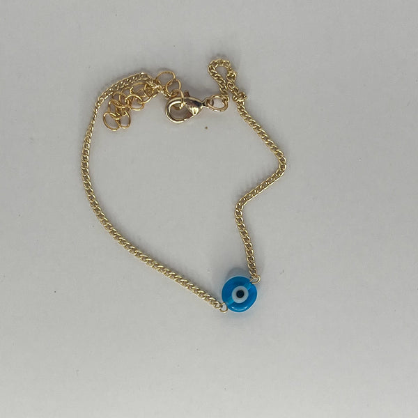 Assorted Evil Eye Stainless Steel Charm Bracelets